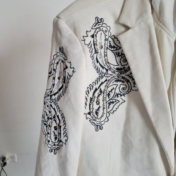 Men’s Pronti Collection by Phita Embroidered Coat w/Hoodie (Size: XL) - Picture 12 of 16